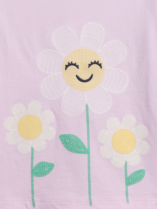 babyGap ラッフルフリル 3DグラフィックTシャツ-2