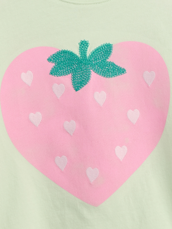 babyGap ラッフルフリル 3DグラフィックTシャツ-2