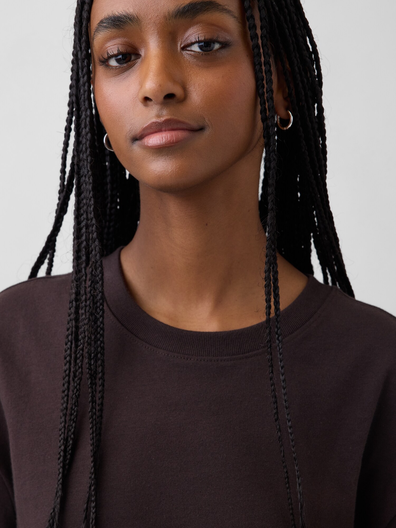 ヘビーウェイト オーバーサイズ マキシTシャツワンピース-3