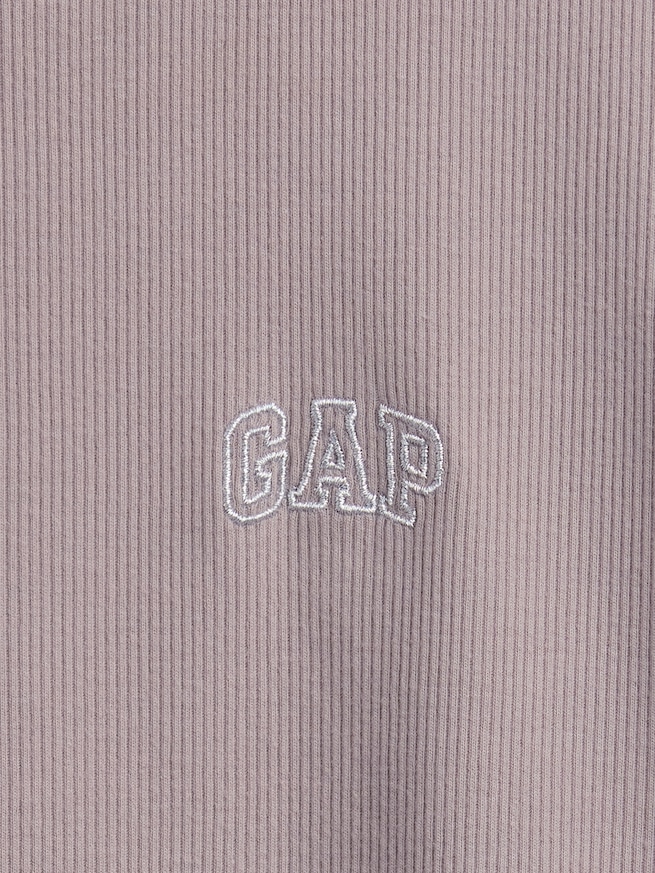 リブ GAPロゴ チビTシャツ-4