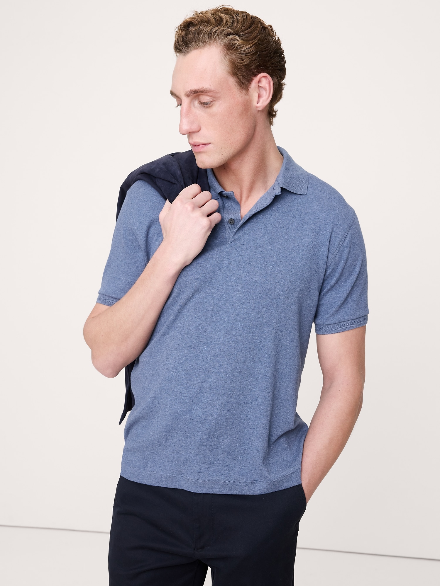 Luxury-Touch ポロシャツ-0