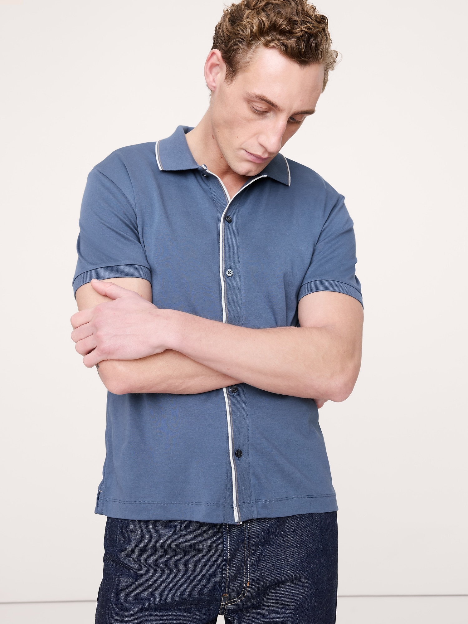 CHEMISE DE VACANCES AU TOUCHER LUXUEUX