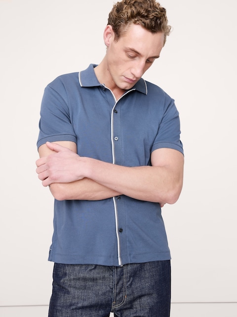 CHEMISE DE VACANCES AU TOUCHER LUXUEUX