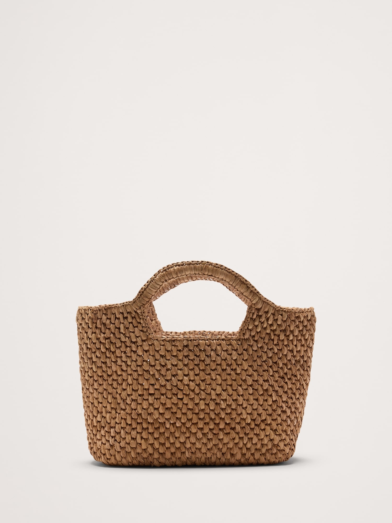 Sandy Raffia Handheld Tote by Hat Attack