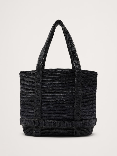 Straw Traveler Tote by Hat Attack