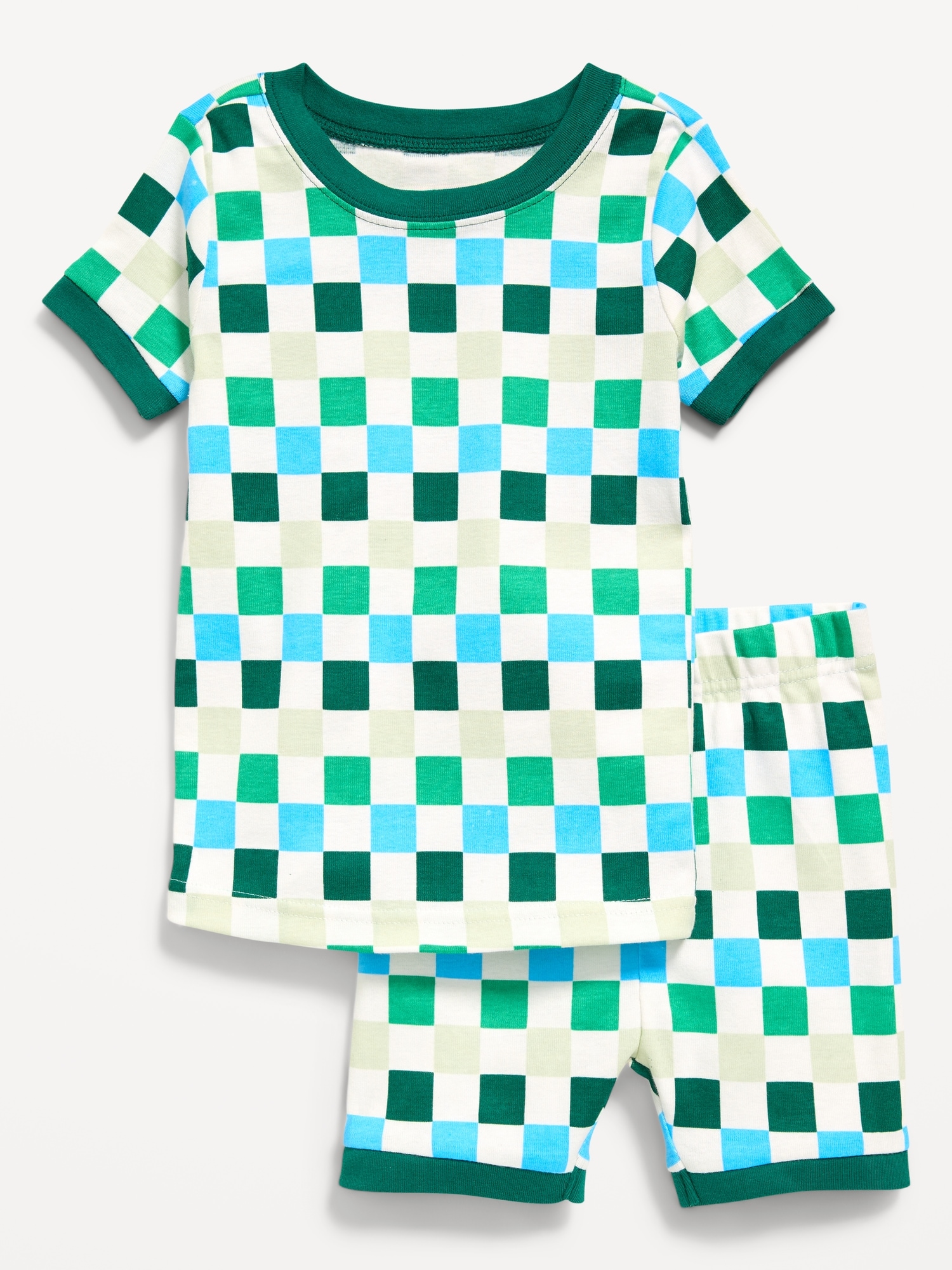Printed Snug-Fit Pajama Set for Toddler & Baby