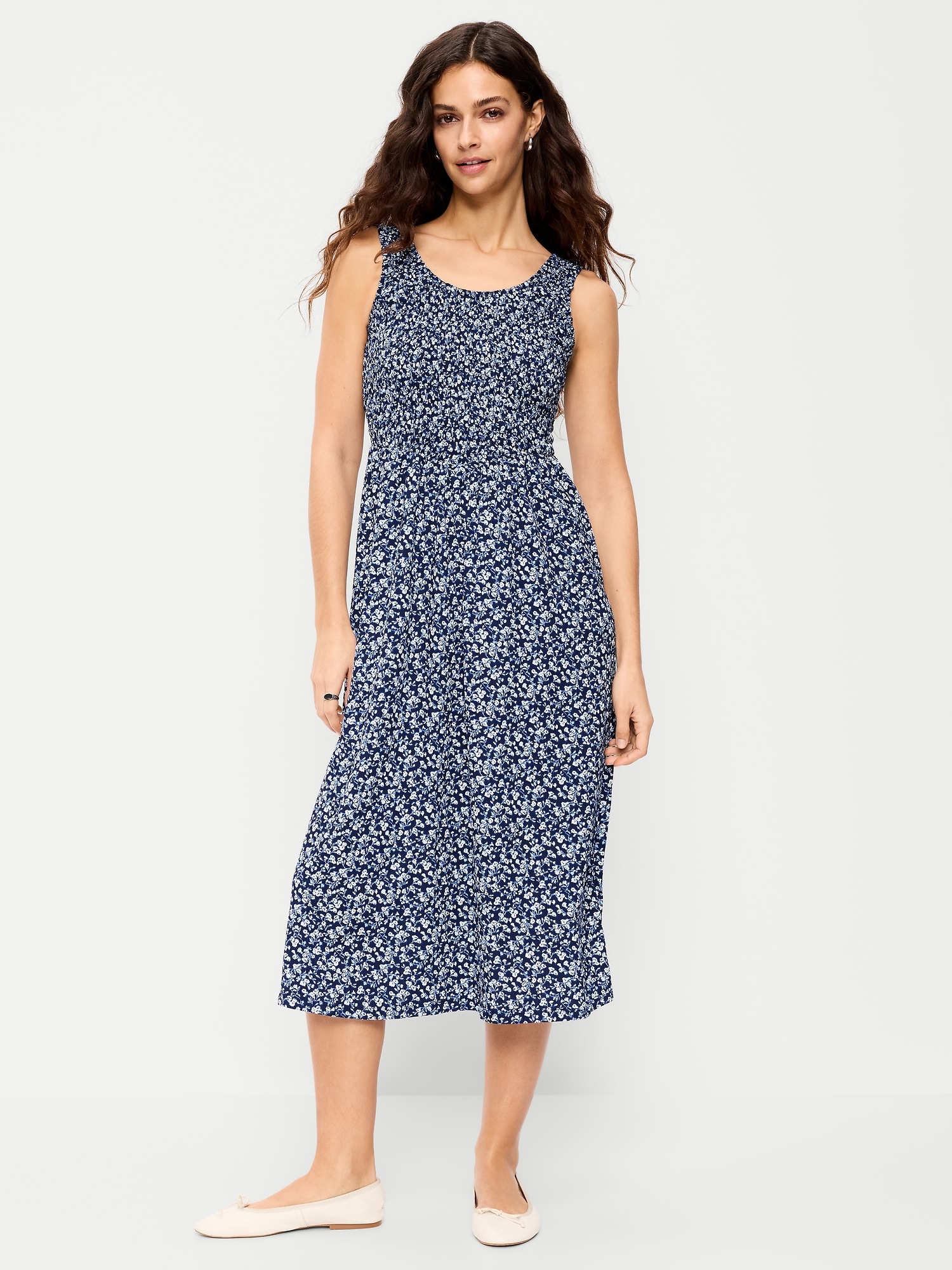 sachin and babi light blue dress Crown & Ivy™ Plus Size Dolman Belted Midi Dress main image 1