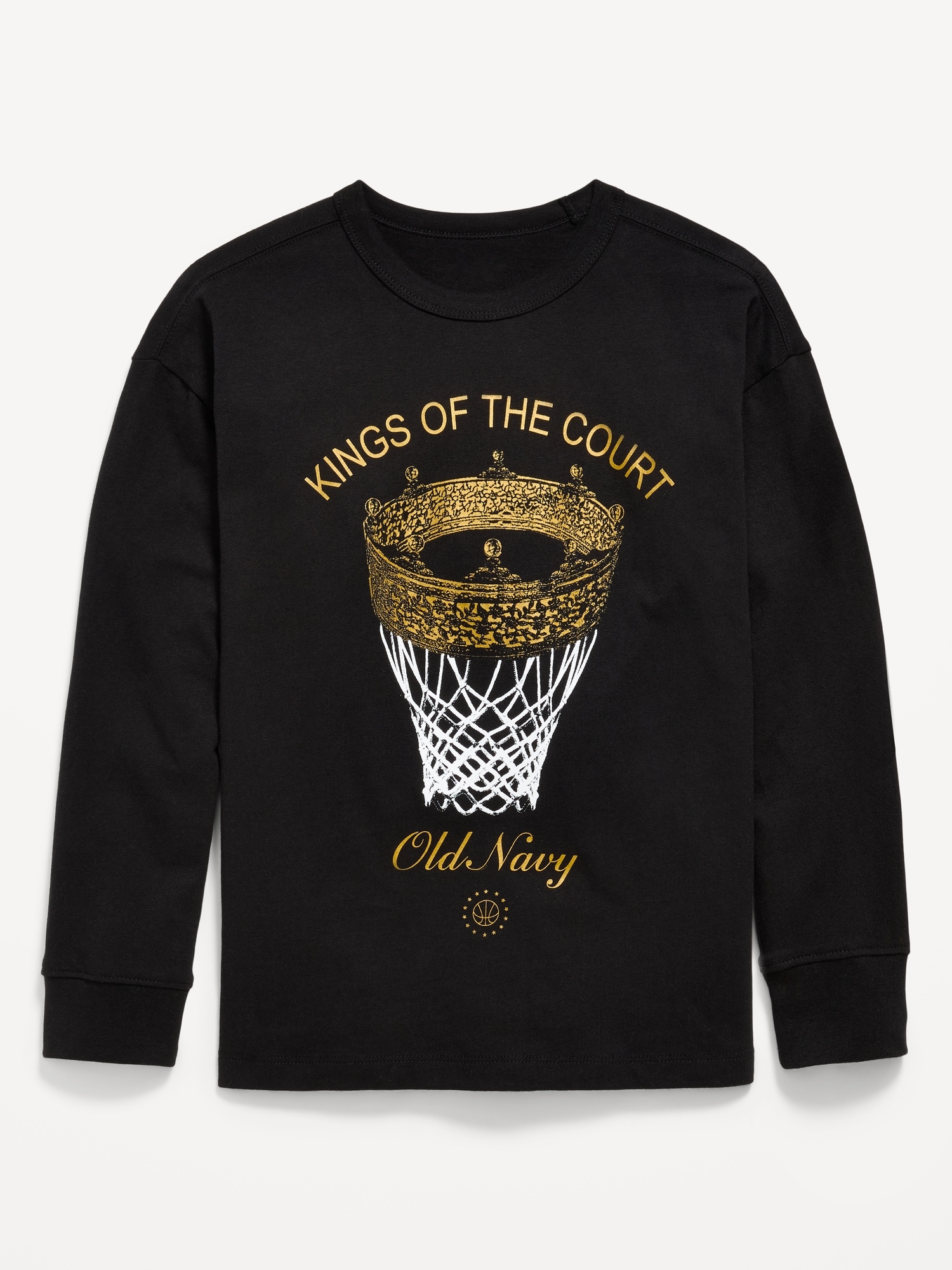 T-SHIRT SURDIMENSIONNÉ À IMPRIMÉ À MANCHES LONGUES POUR GARÇON