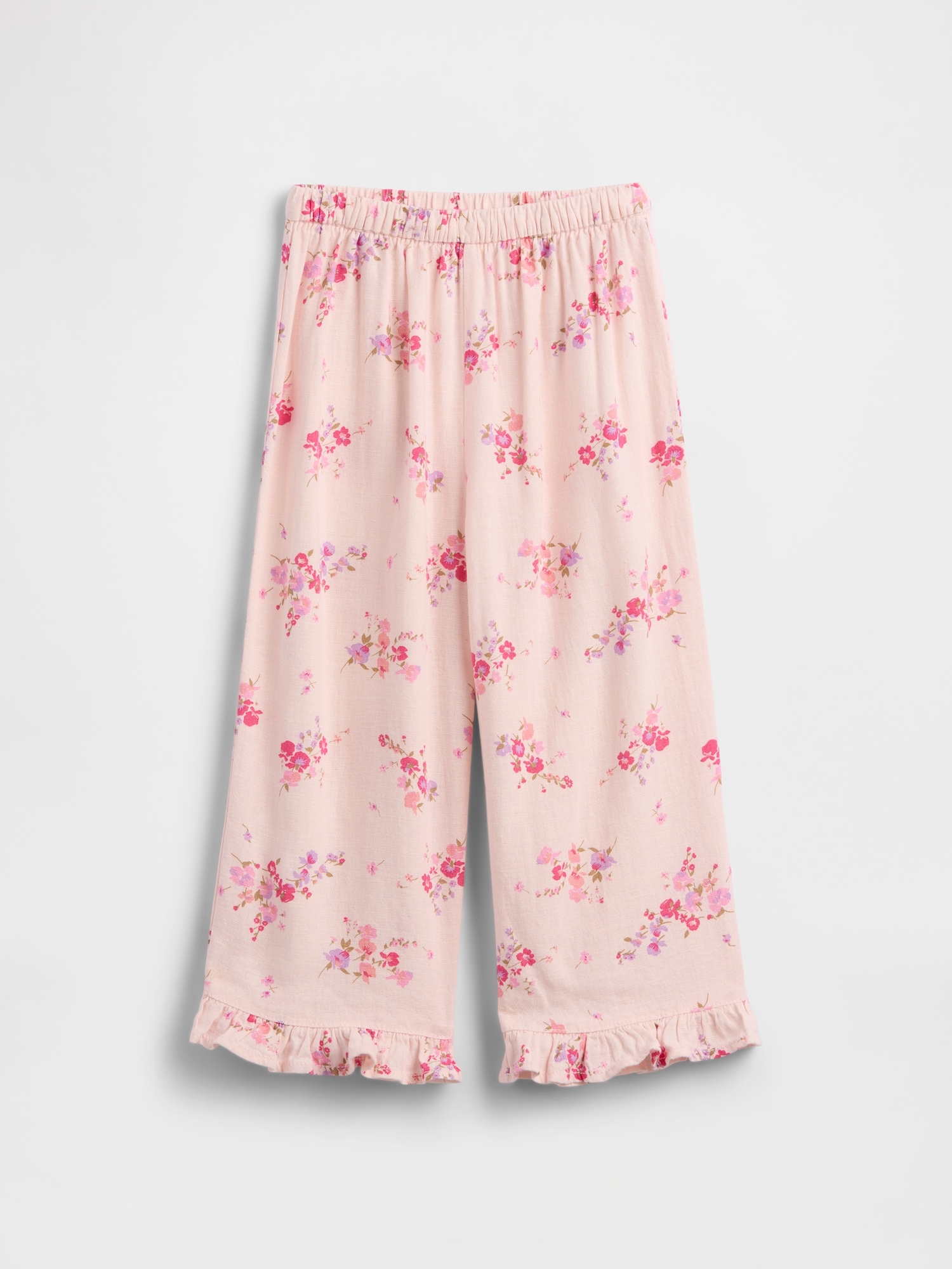 babyGap Linen-Blend Pull-On Pants