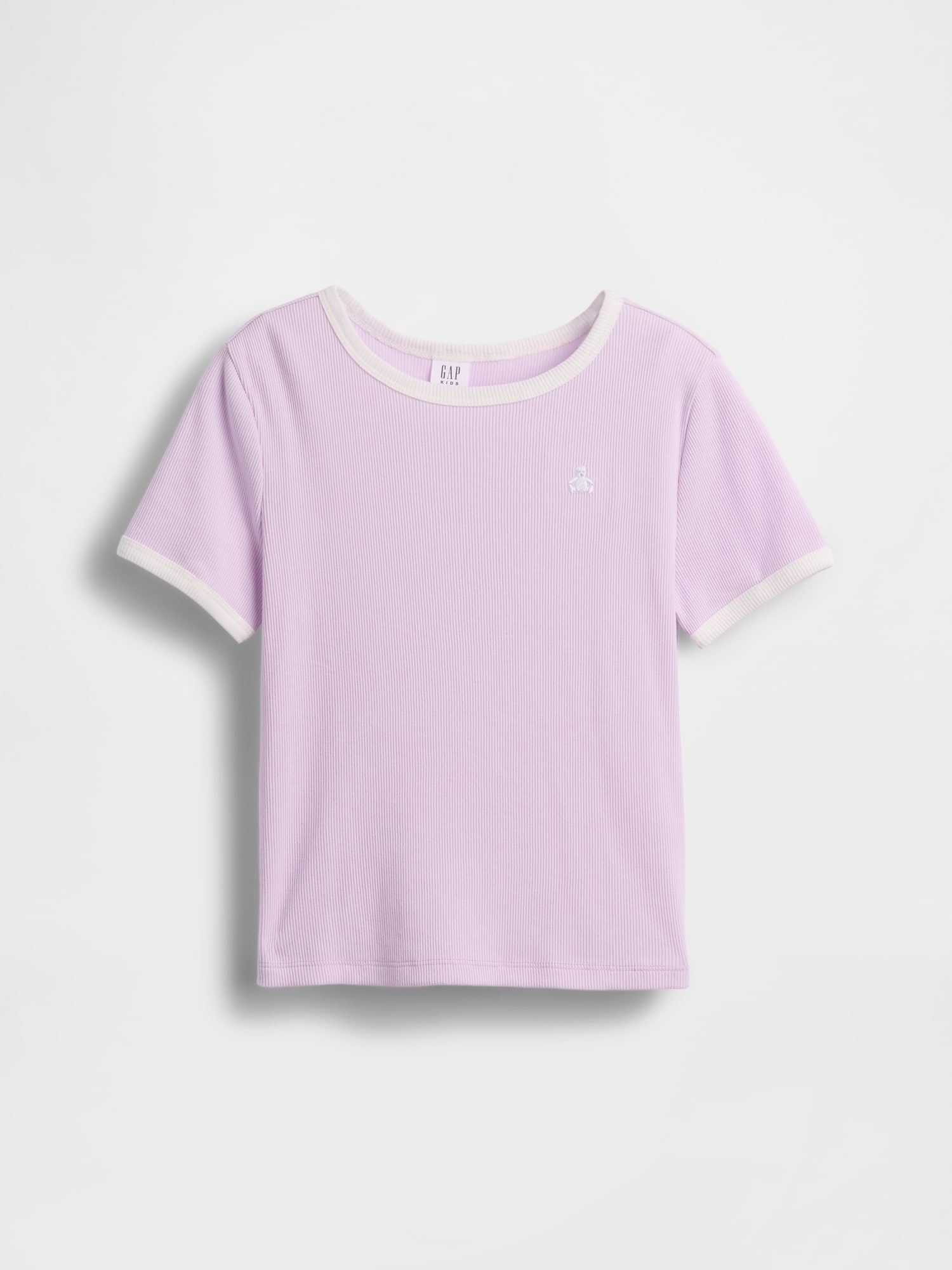 ブラナンベア リブ リンガーTシャツ (キッズ)-1