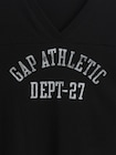 オーバーサイズ GAP Athletic ジャージーTシャツ-3
