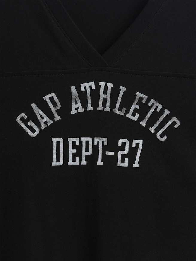 オーバーサイズ GAP Athletic ジャージーTシャツ-3