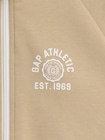GapFit テック リラックスフィット GAPアスレチックロゴ ジップアップジャケット (キッズ)-3
