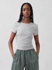 モダン クルーネックTシャツ-0