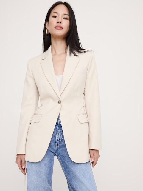 BLAZER CORSET À SILHOUETTE SABLIER