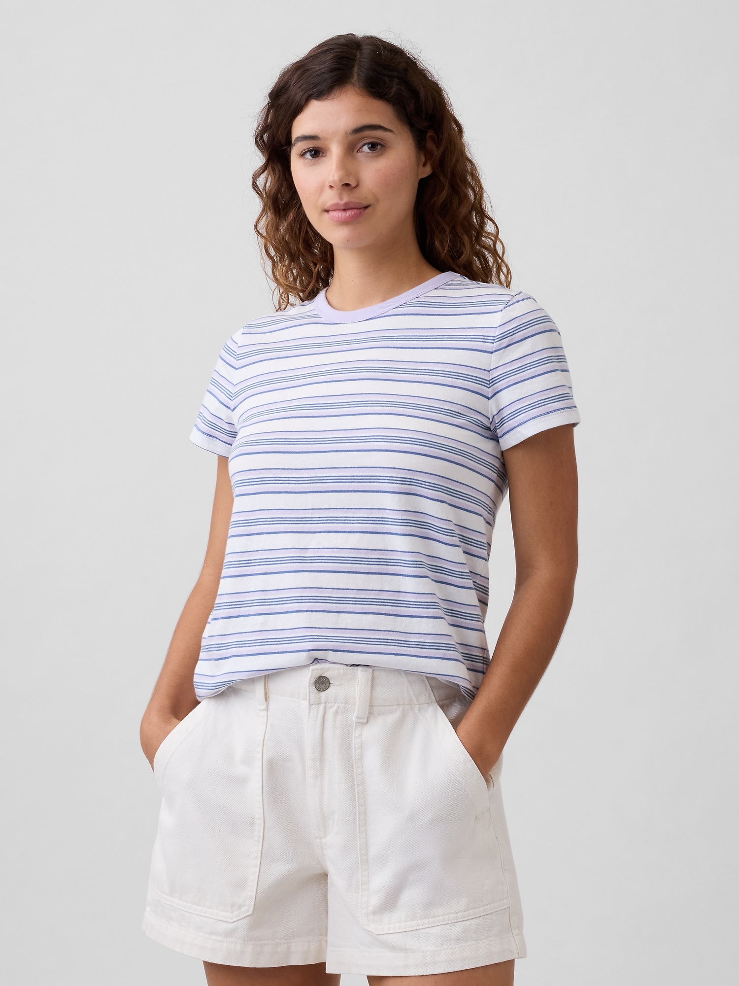 Favorite Stripe Crewneck T-Shirt