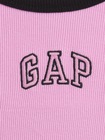 GAPロゴ リブ リンガーTシャツ (キッズ)-3