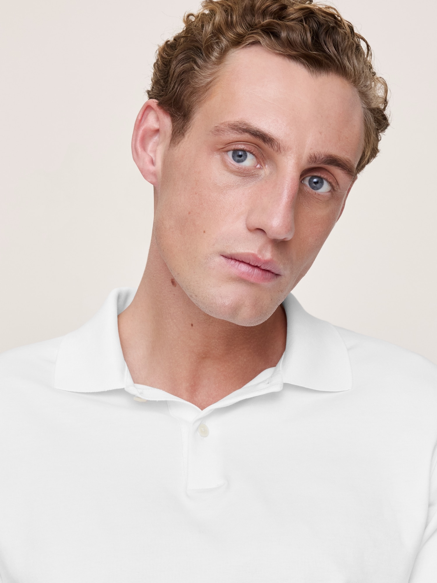 Luxury-Touch ポロシャツ-1