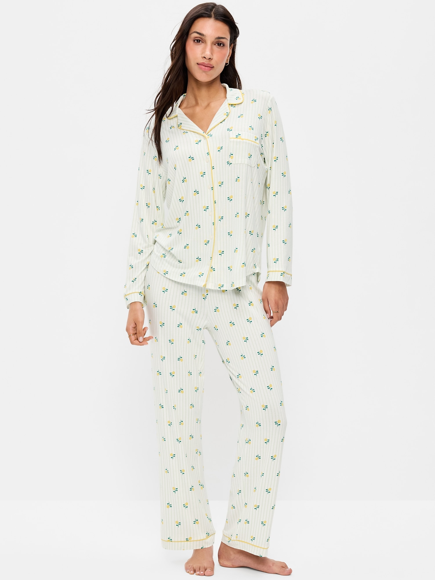Sunday Sleep Knit Jersey Pant Set