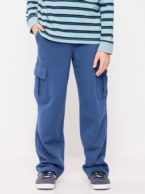 Favorite Fleece Baggy Cargo Sweatpants for Boys
