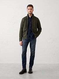 Lightweight Mock-Neck Jacket | Banana Republic Factory