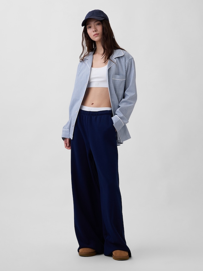 ポプリン パジャマシャツ-1