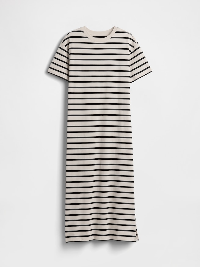 ヘビーウェイト オーバーサイズ マキシTシャツワンピース-4