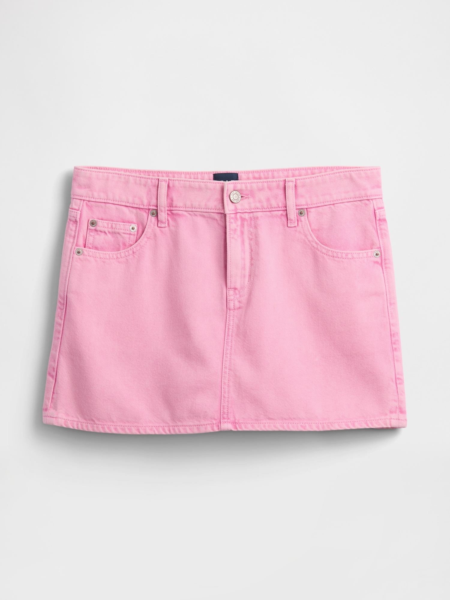 ウルトラソフトデニム ミニスカート-4