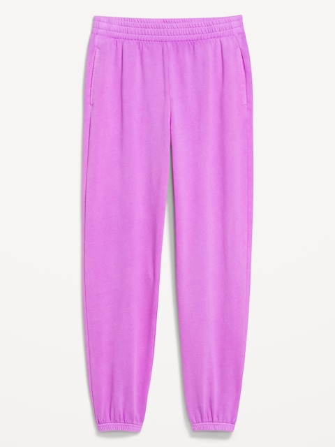 High-Waisted Fleece Jogger