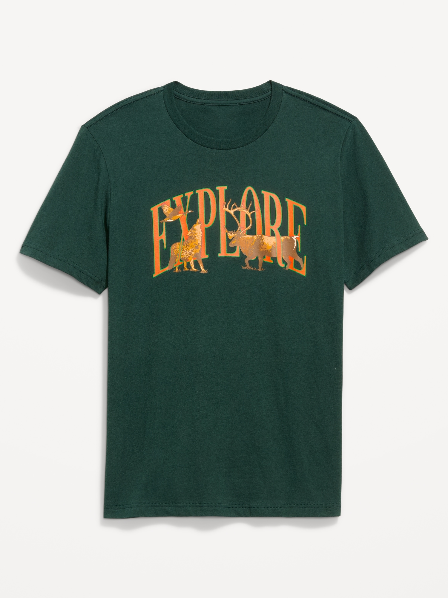 T-SHIRT RAS DU COU À IMPRIMÉ
