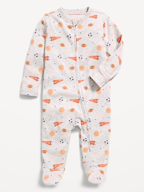 2-Way-Zip Sleep & Play Footed One-Piece for Baby