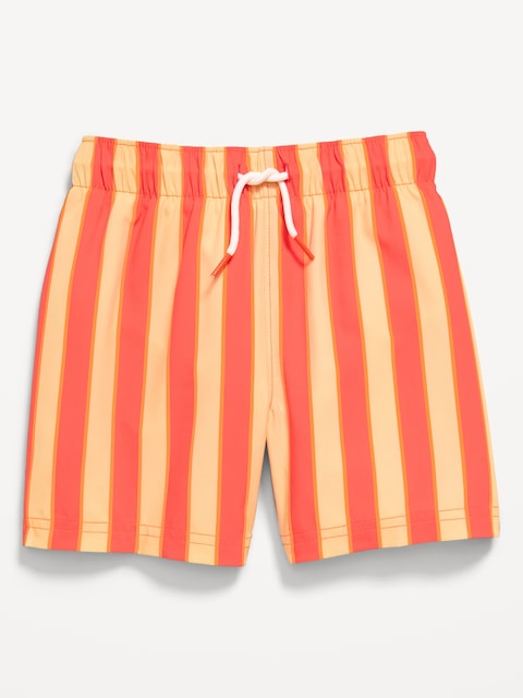 Printed Swim Trunks for Toddler Boys