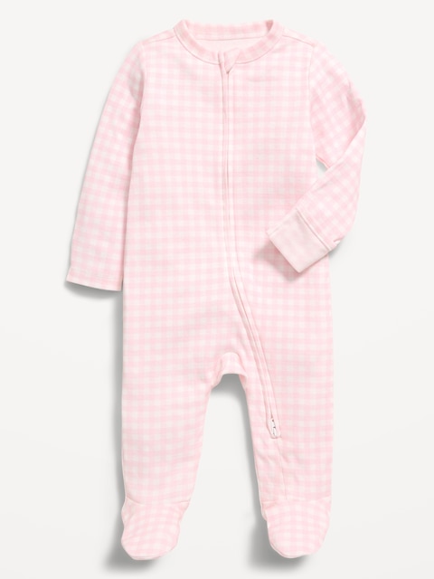 2-Way-Zip Sleep & Play Footed One-Piece for Baby