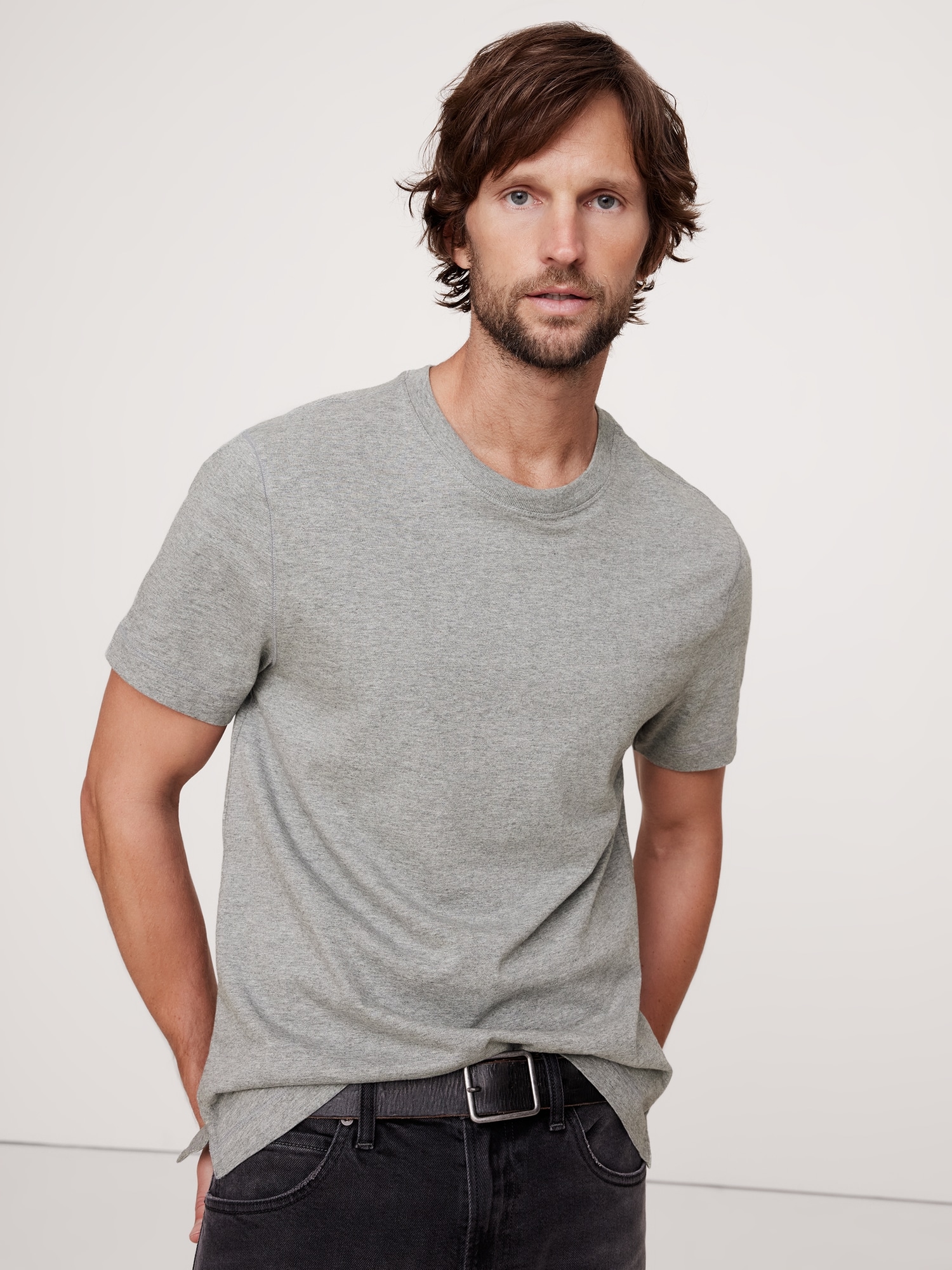 オーセンティック スーピマ Tシャツ-0