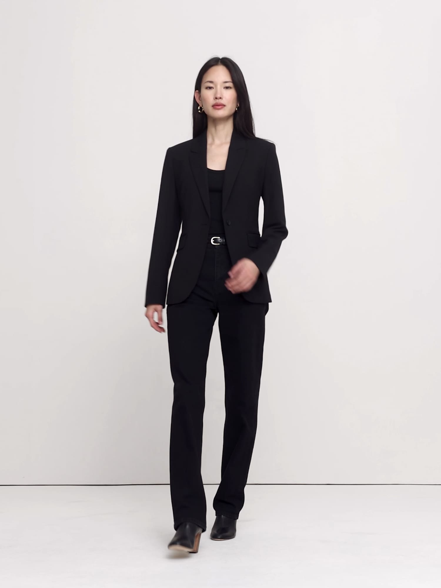 スリム イタリアン ウール ブレザー-7