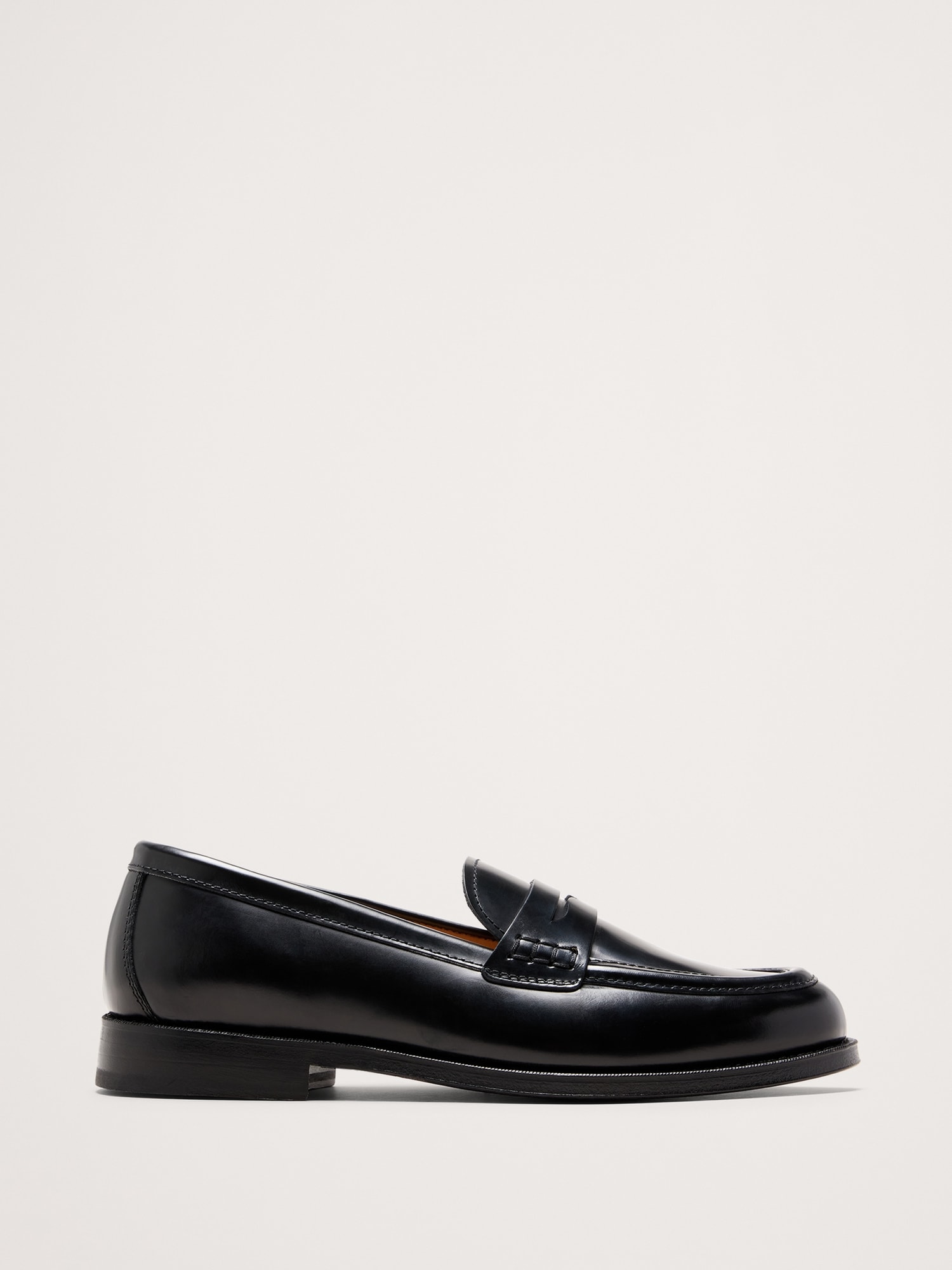 Italian Leather Penny Loafer