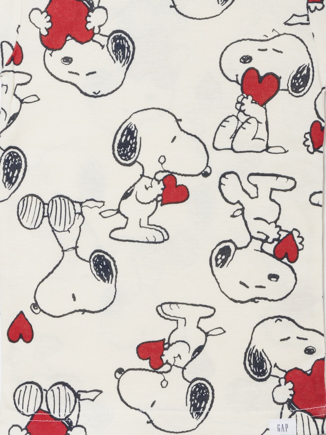 スヌーピー オーガニック ブラッシュドコットン パジャマセット (幼児・ベビー)-3