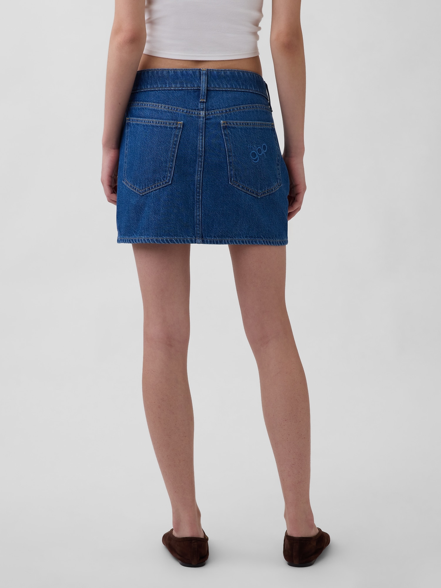 ウルトラソフトデニム ミニスカート-1