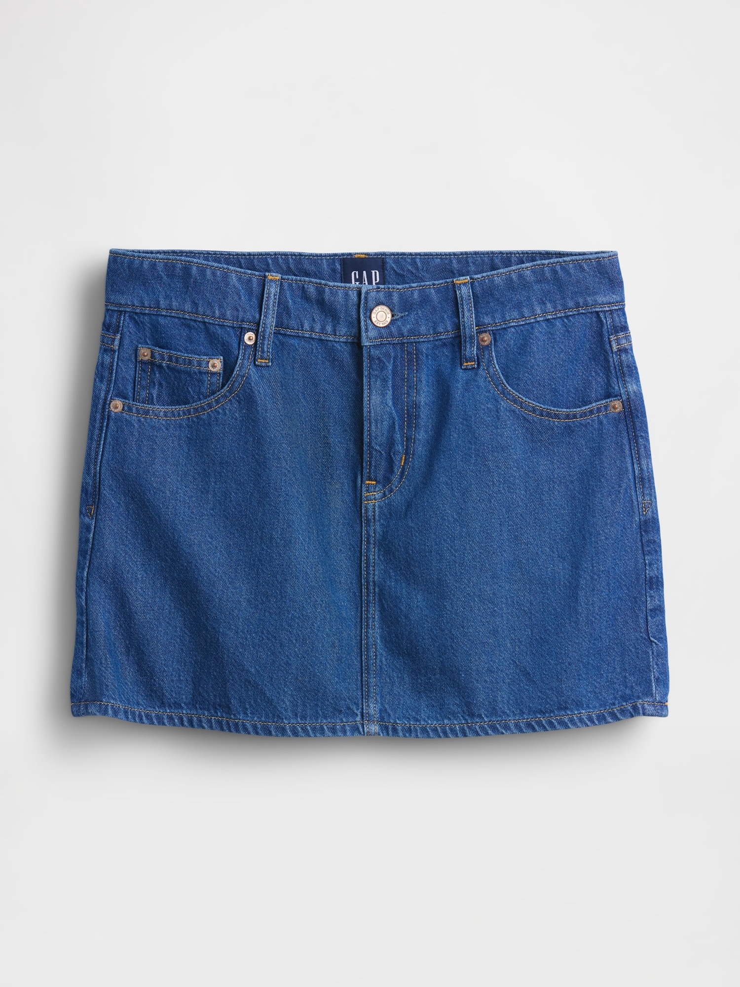 ウルトラソフトデニム ミニスカート-4