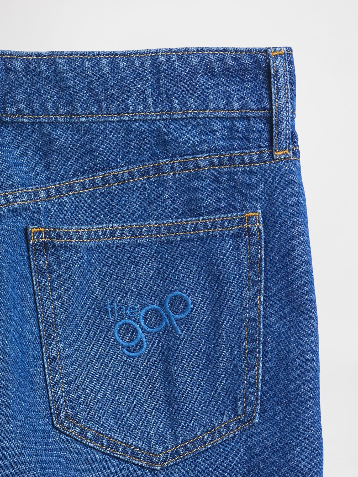 ウルトラソフトデニム ミニスカート-6