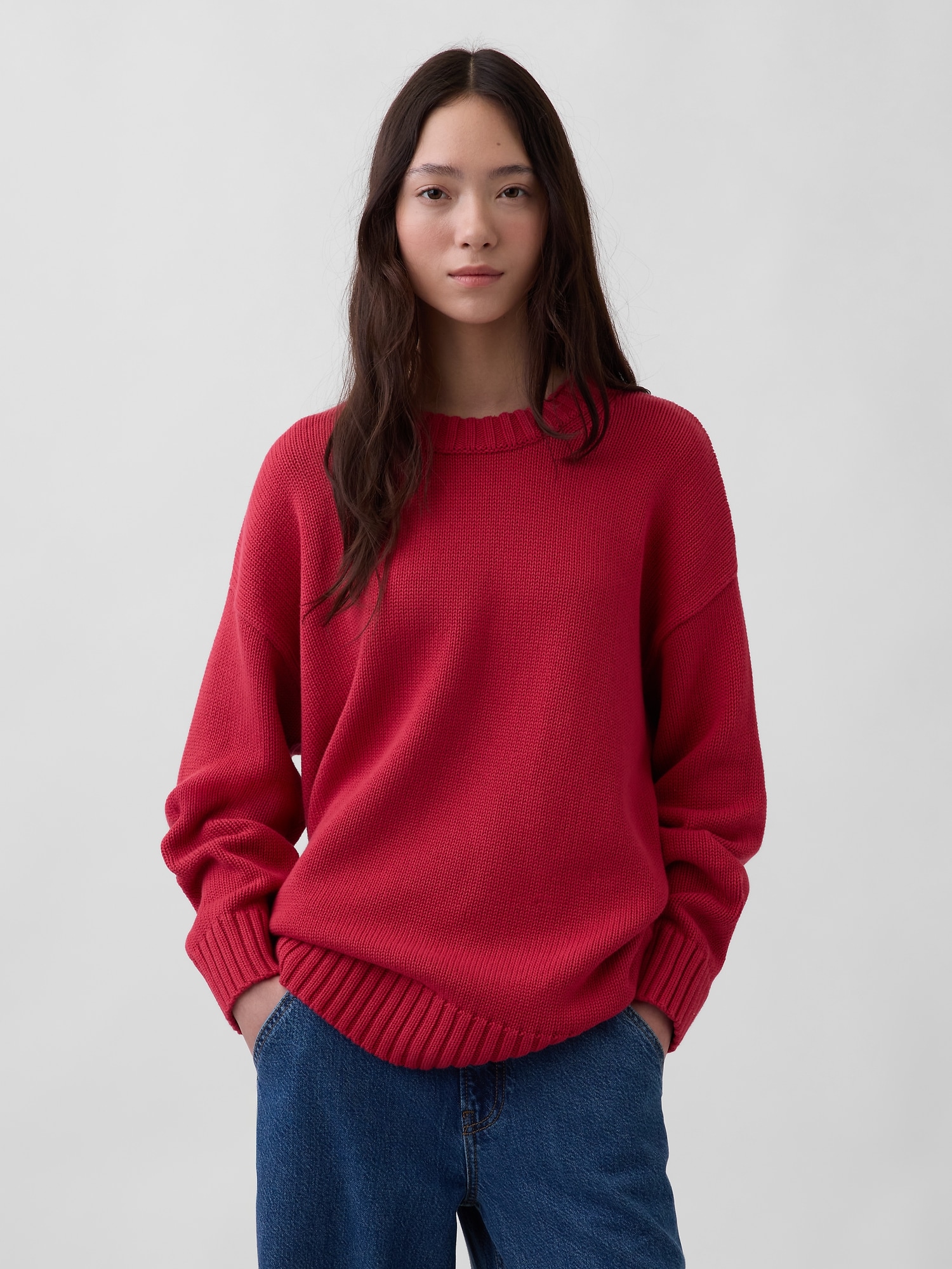 100% Cotton Oversized Sweater