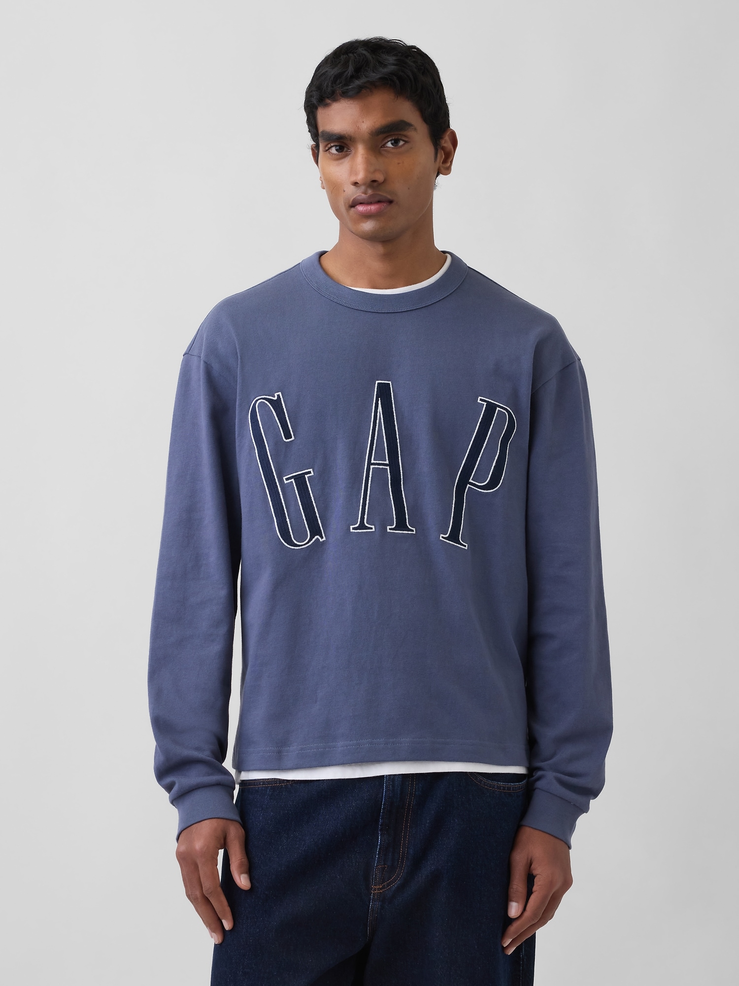まるのページです！ Gap公式オンラインストア | オーバーサイズ GAPロゴ クロップドTシャツ