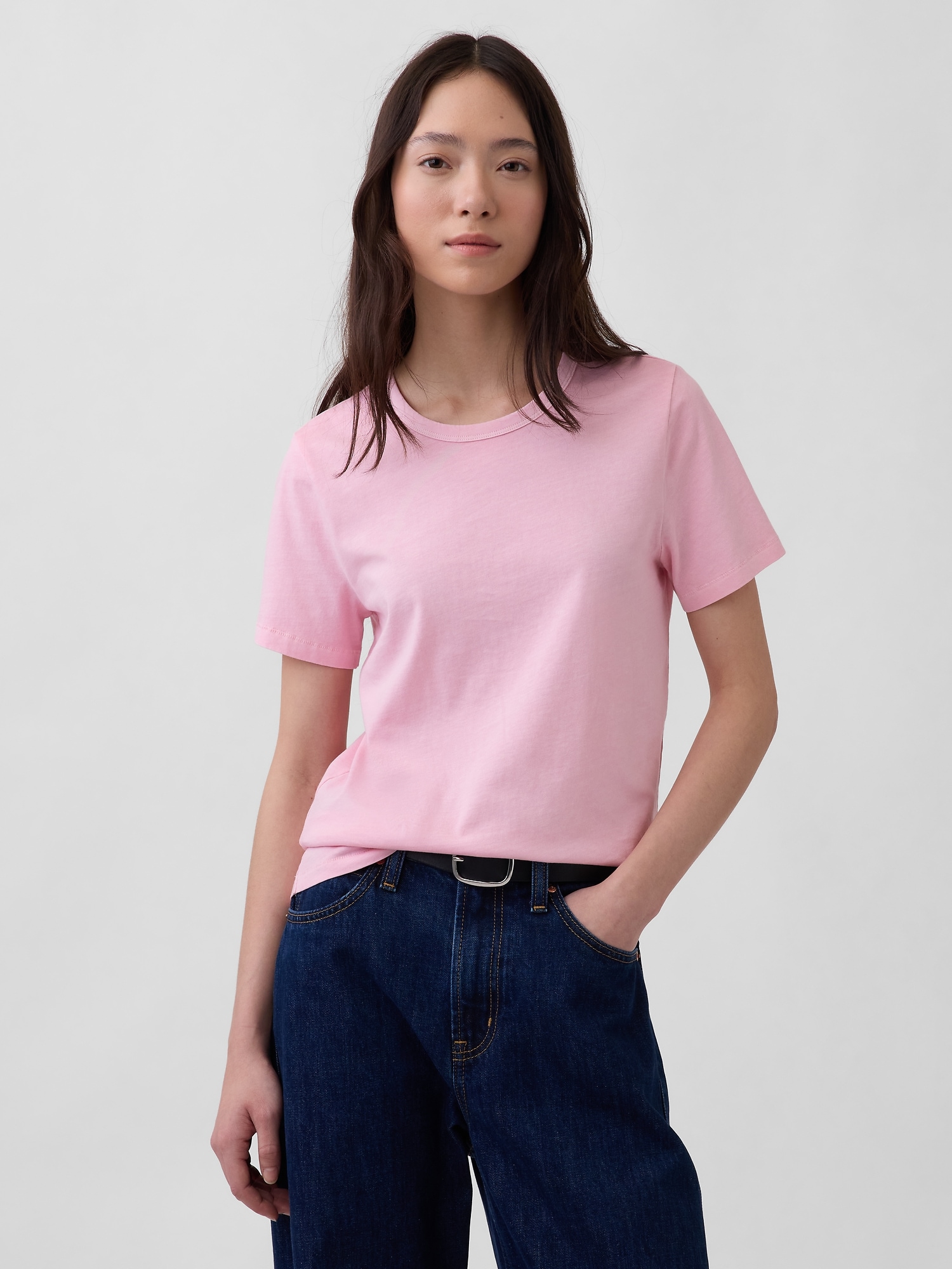 T-SHIRT VINTAGEDOUX EN COTON BIOLOGIQUE