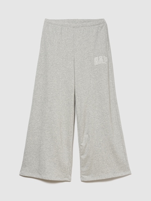 GAPロゴ フレンチテリー ワイドパンツ