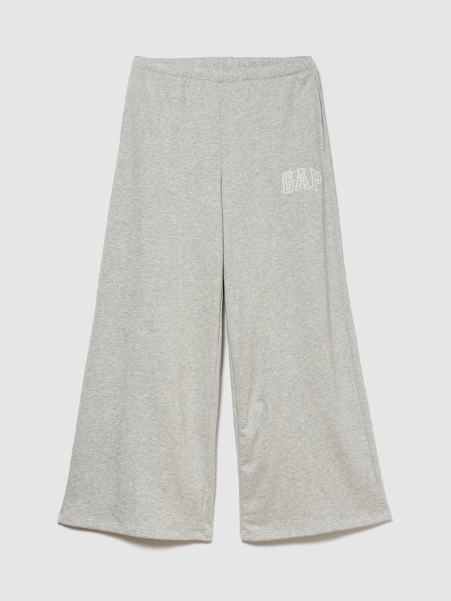 GAPロゴ フレンチテリー ワイドパンツ-0