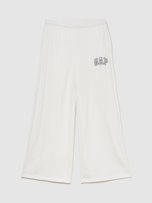 GAPロゴ フレンチテリー ワイドパンツ