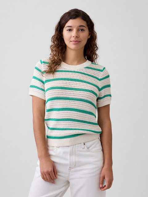 Relaxed Crochet Top