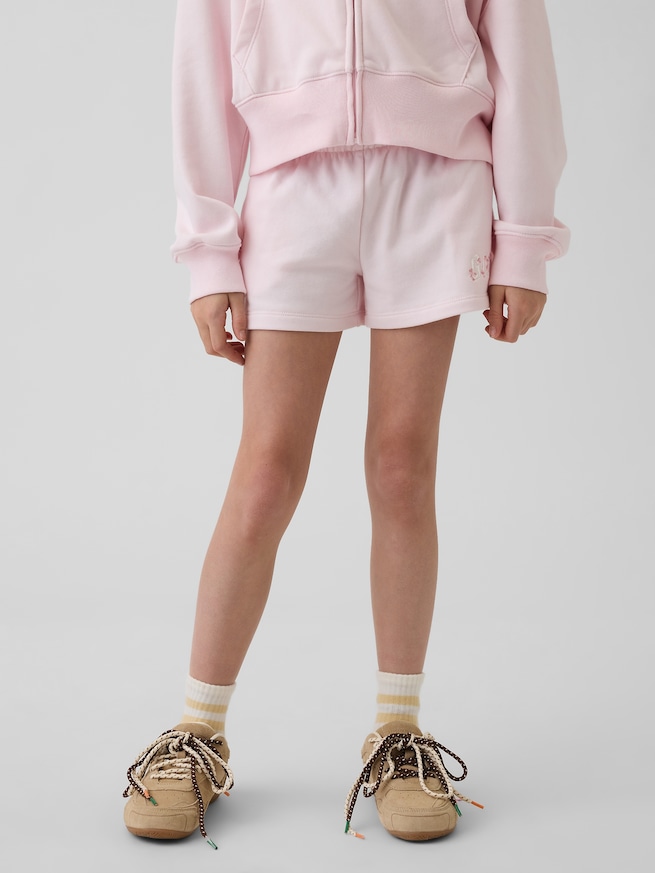 ヴィンテージソフト フレンチテリー SAKURA GAPロゴ スウェットショートパンツ (キッズ)-2