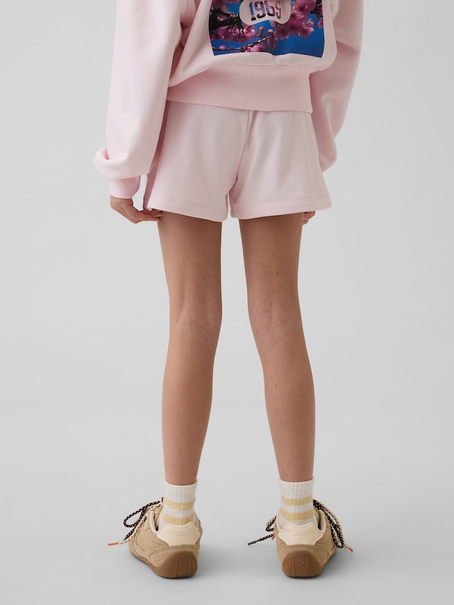 ヴィンテージソフト フレンチテリー SAKURA GAPロゴ スウェットショートパンツ (キッズ)-3