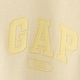 ヘビーウェイト リラックスフィット GAP1969ロゴ クロップドTシャツ